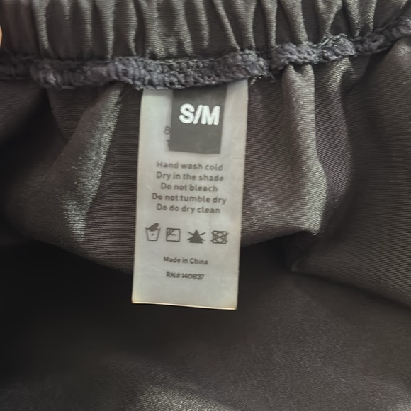 Black Swim Cover Up Maxi with Double Thigh High Slits - Picture 6 of 7